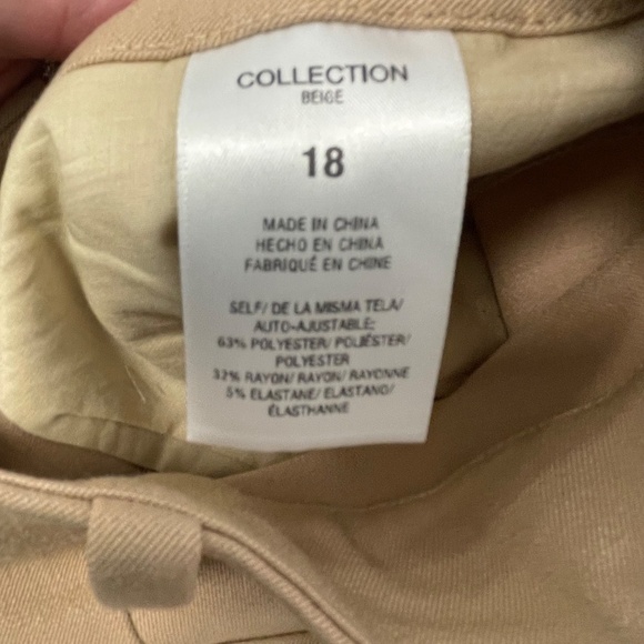 Favorite Daughter The Agnes Pant - Beige, Size 18 - NWT - Picture 4 of 6
